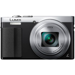 Panasonic LUMIX DMC-TZ70 Digital Camera HD 1080p, 12.1MP, 30x Optical Zoom, NFC, Wi-Fi, Manual Control Ring, EVF, 3 LCD Screen Silver